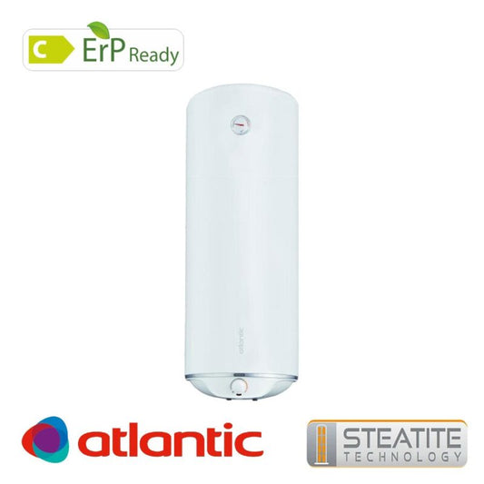 Електрически бойлер 80 литра Atlantic Steatite Slim, мултипозиционен