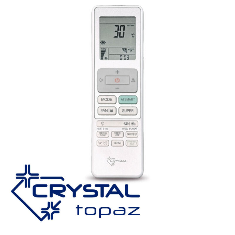 Hyperinverter Air Conditioner A+++ with Smart Eye Technology, Crystal Topaz CHI-AI12H-QE/CHO-AI12H-QE