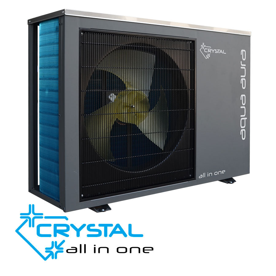 Инверторна термопомпа въздух-вода Crystal Aqua Aura II 6S All-In-One 250, монофазна