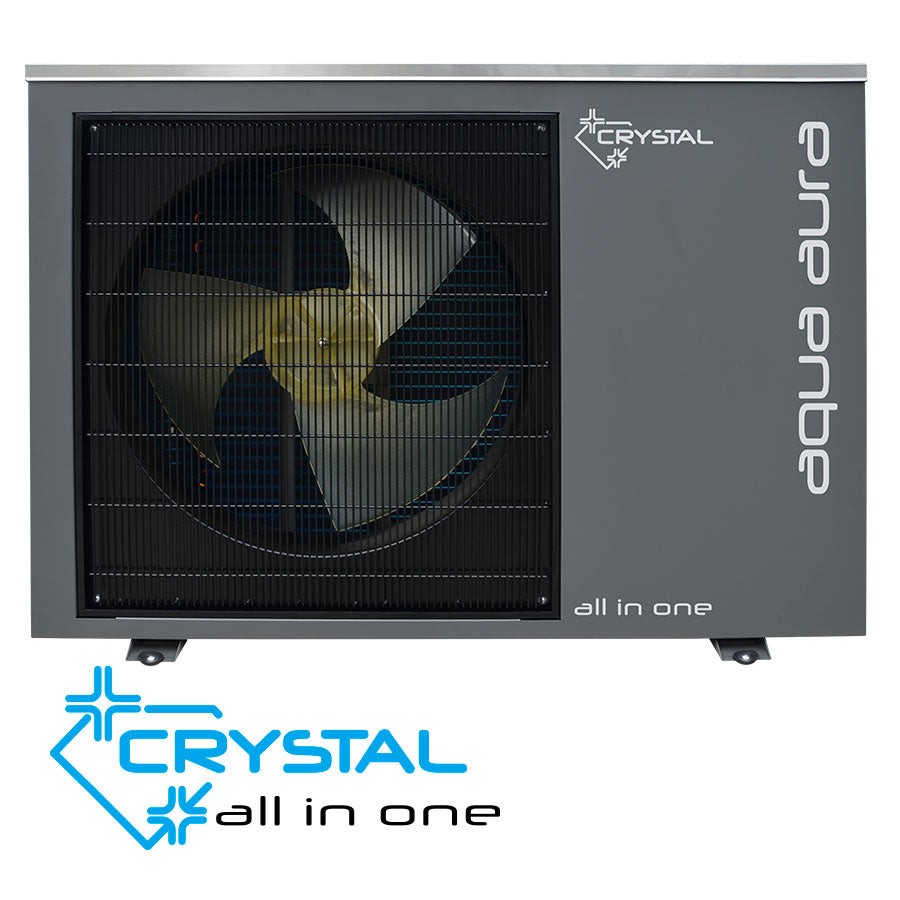 Инверторна термопомпа въздух-вода Crystal Aqua Aura II 6S All-In-One 250, монофазна
