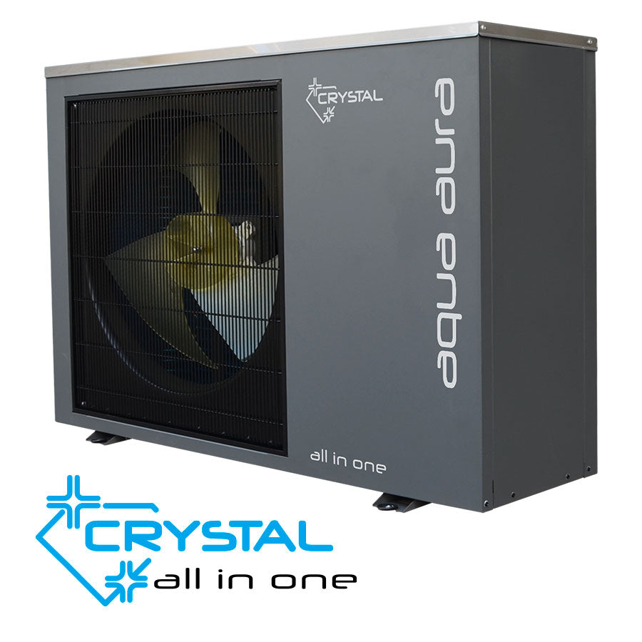 Инверторна термопомпа въздух-вода Crystal Aqua Aura II 6S All-In-One 250, монофазна
